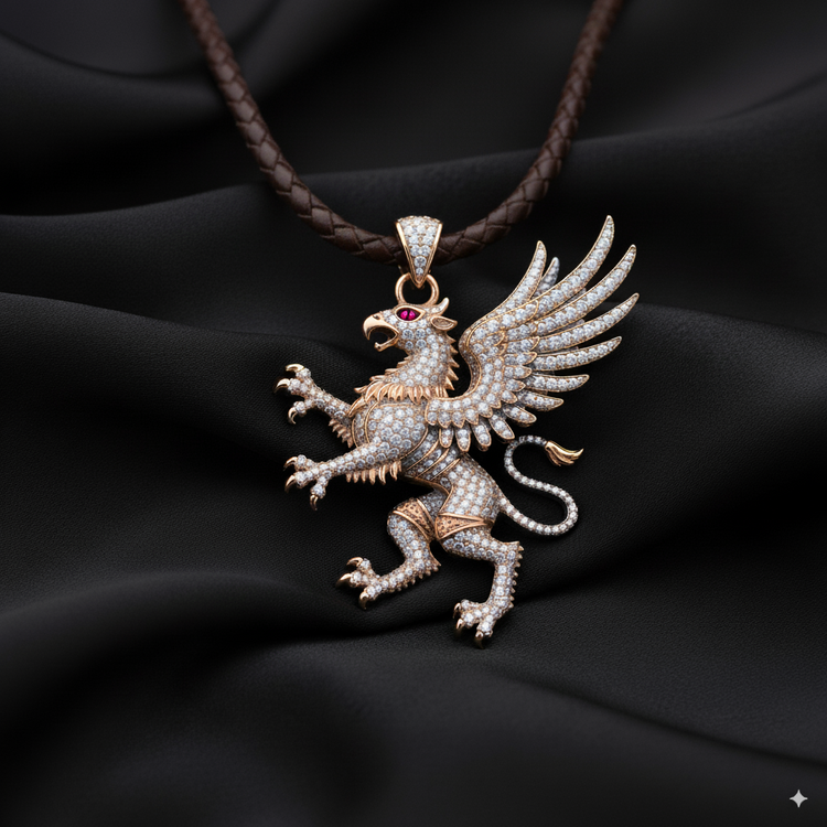 Men's Custom Made Necklaces In Gold & Diamonds